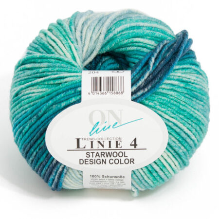 ON line linie 4 starwool Design Color