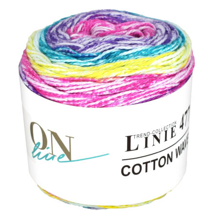 ON line Linie 477 Cotton Wave