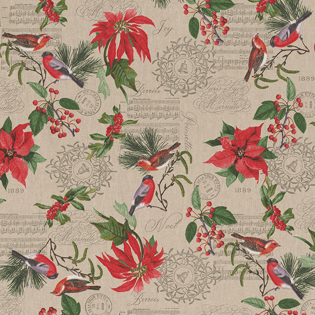B&B Fabrics Poinsettia Traditional B&B Fabrics Poinsettia Traditional