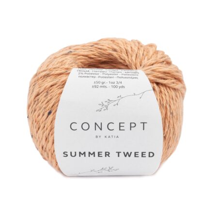 Concept by Katia Summer Tweed 62 Licht Oranje