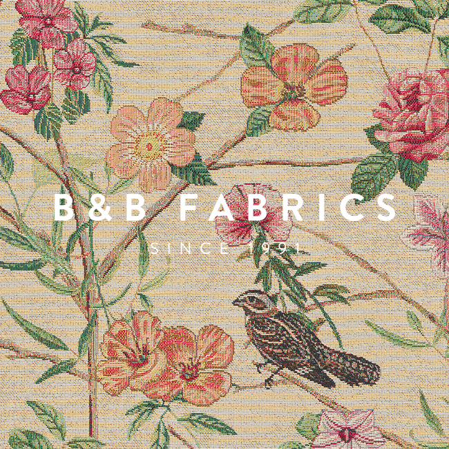 B&B Fabrics Bird Paradise - Gobelin Premium B&B Fabrics Bird Paradise - Gobelin Premium