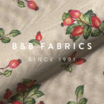 B&B Fabrics - ROSEHIP FRESH GARDEN