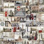 B&B Fabrics I love London