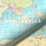 B&B Fabrics World Map