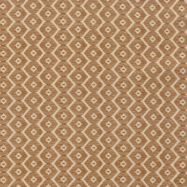 Nooteboom Panama stof bedrukt zigzag beige Nooteboom Panama stof bedrukt zigzag beige