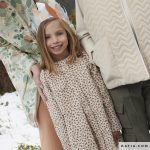 Katia Fabrics 2105 Flanel Cotton Print Flowers Reindeer