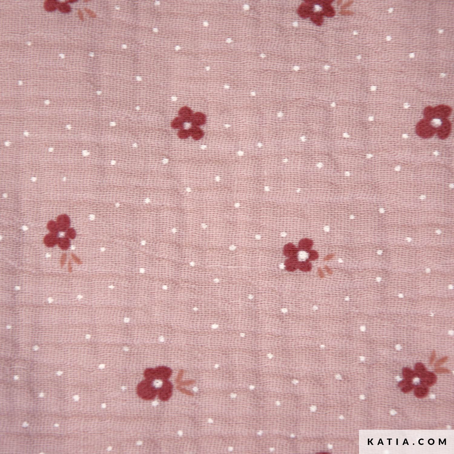 Katia Fabrics 2111 Mousseline Print SOS Earth Flowers (13) Katia Fabrics 2111 Mousseline Print SOS Earth Flowers (13)