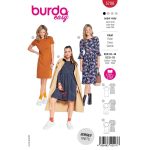 Naaipatroon 5708 rood Jurken maat 34-44 -