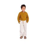 Burda naaipatroon 9261 groen – BroekTop maat 98-128 –