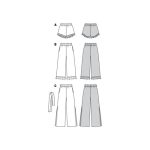 Burda patroon 6199 broek. Maat 34-44 –